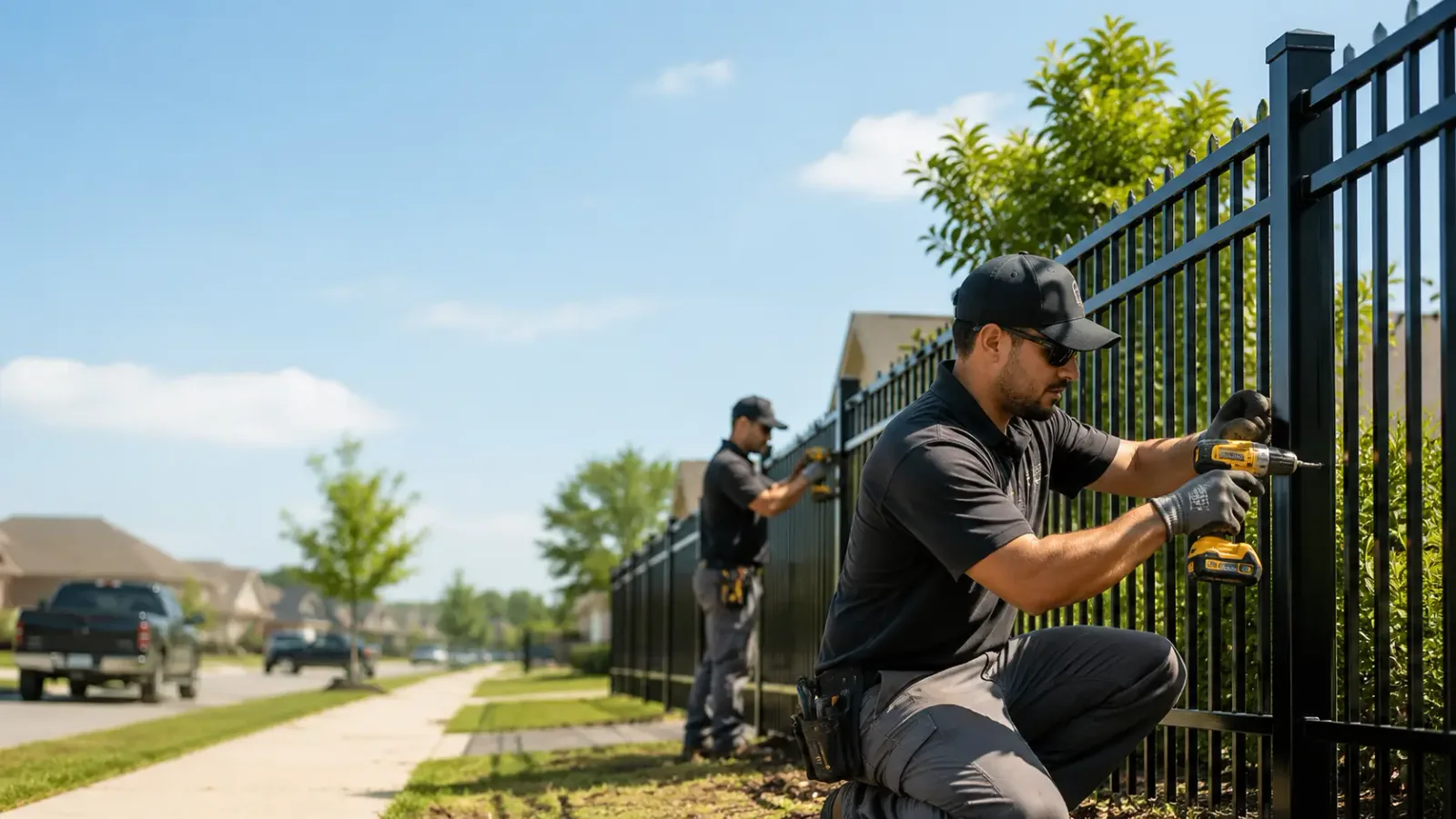 Metal Fence Installation in Carrollton, IL